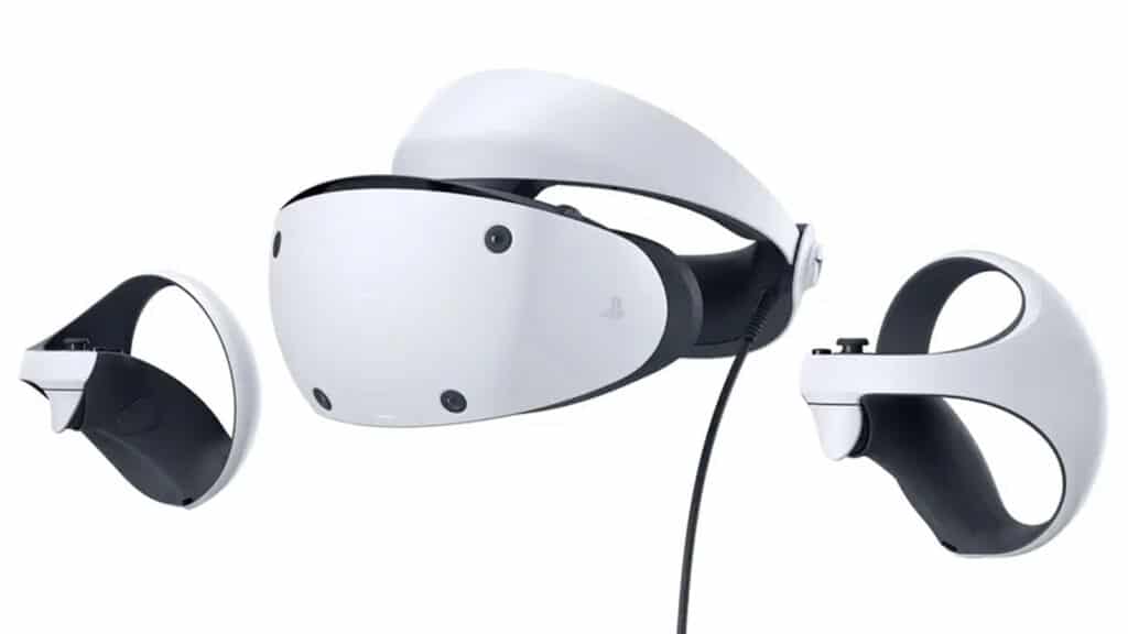 cuffie e controller playstation vr2