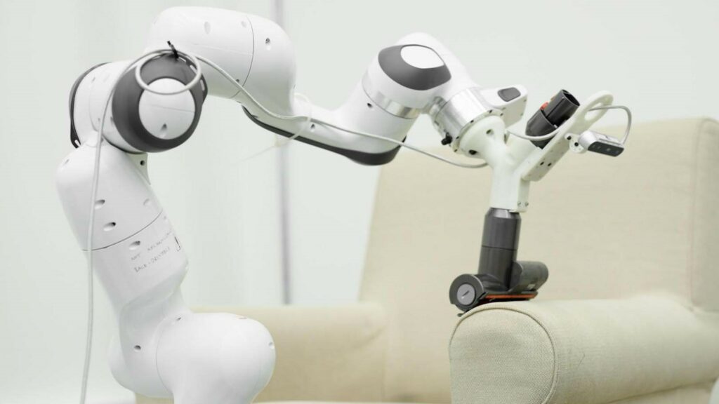 แขนหุ่นยนต์ dyson ดูดฝุ่นเก้าอี้ง่าย