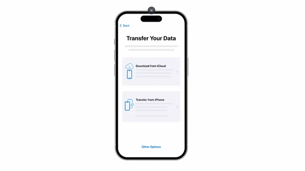 transfer iPhone ke iPhone dari iPhone