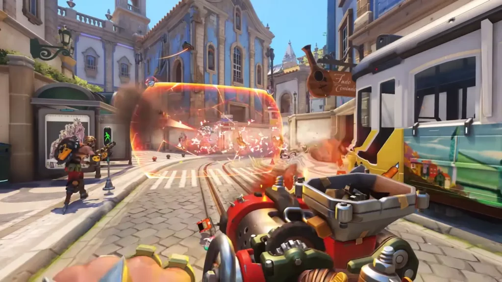 การเล่นเกม Overwatch 2