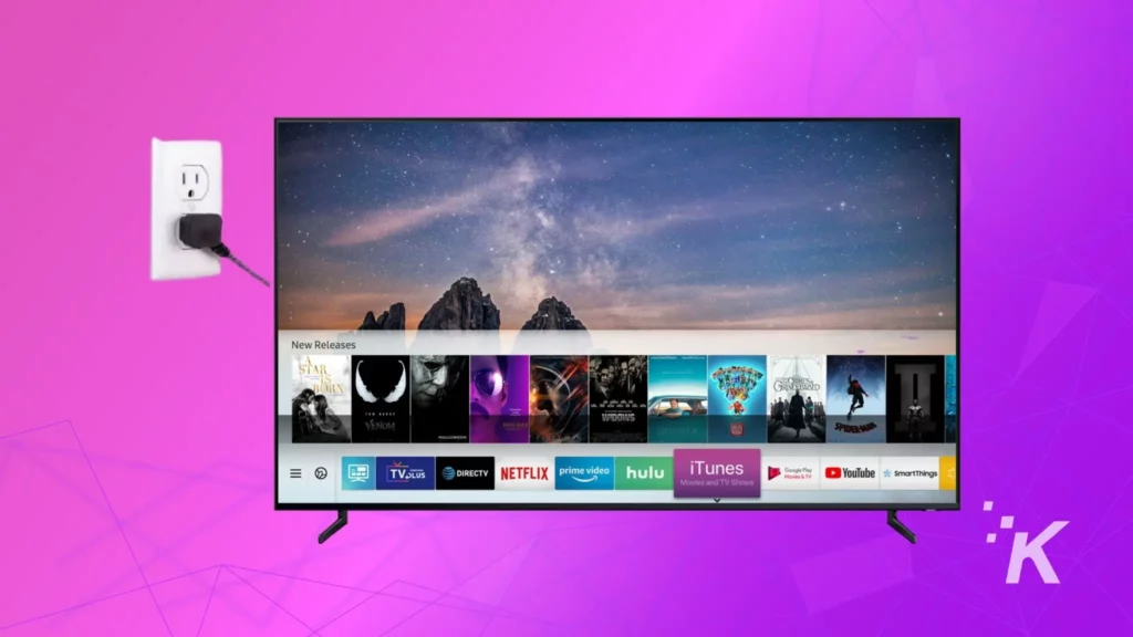 uruchom ponownie router i telewizor samsung