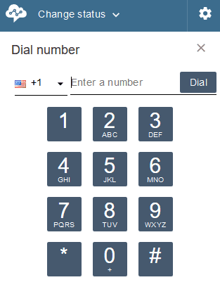 Screenshot del numero di composizione