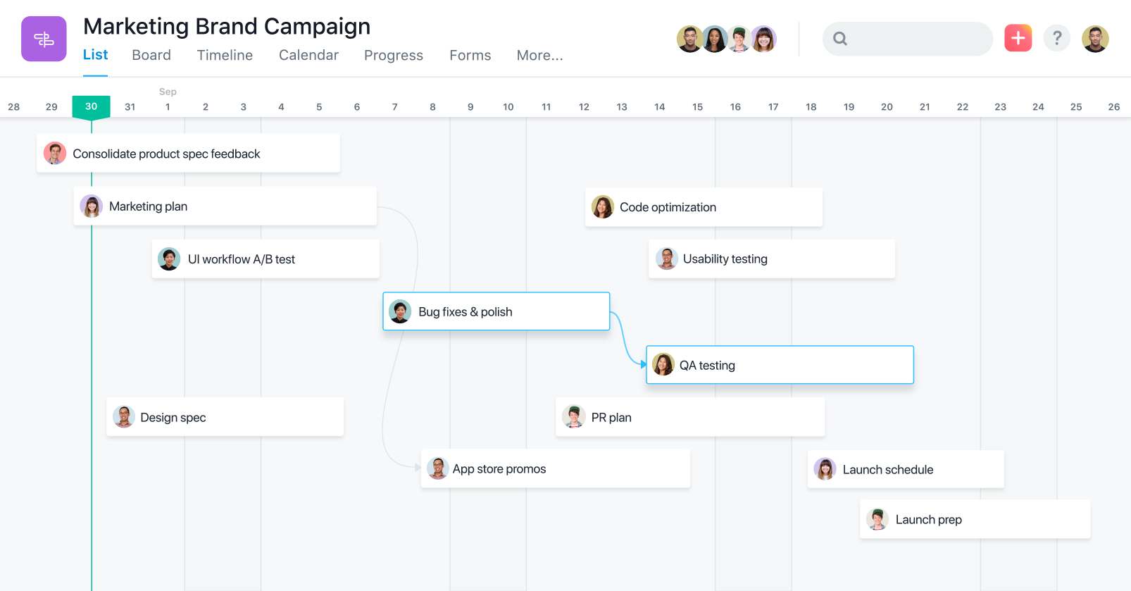 Automatisierte Asana-Workflows