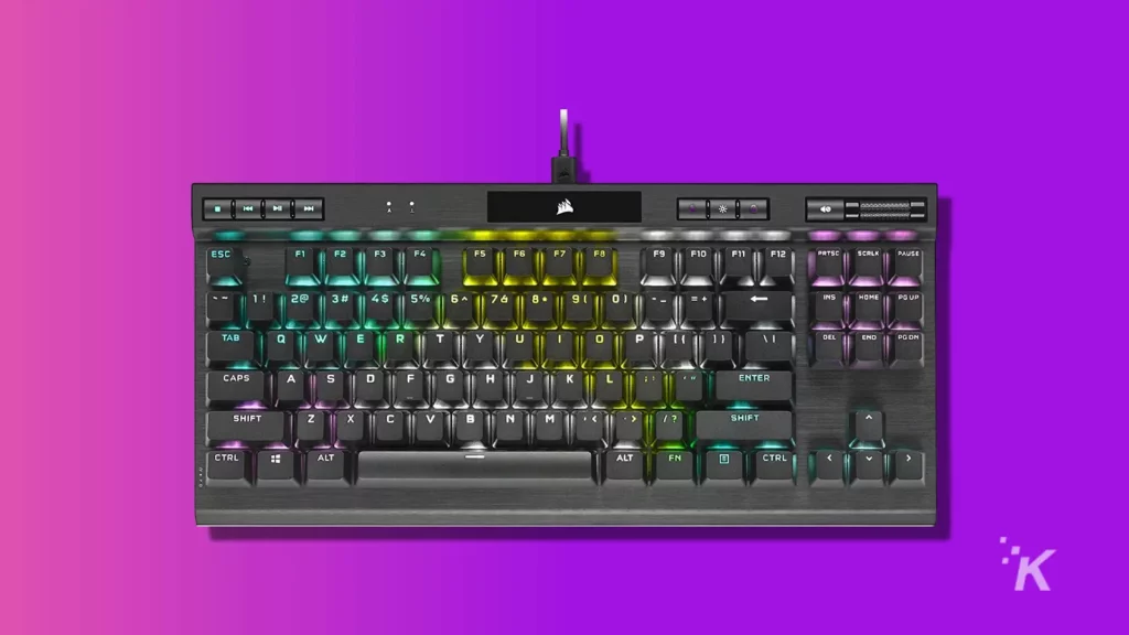 海盗船 k70 rgb tkl kt 背景