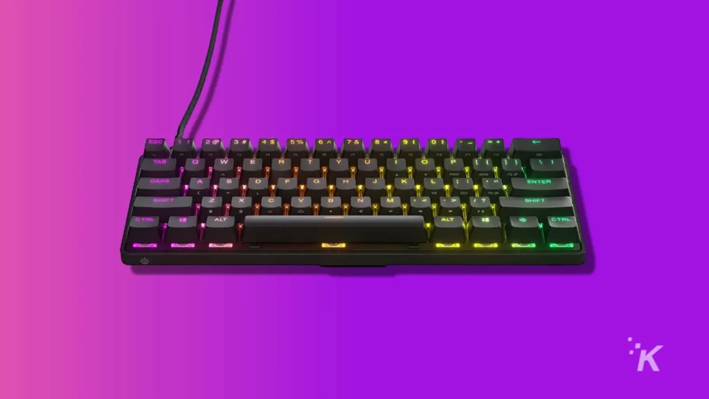 steelseries apex pro mini kt 背景