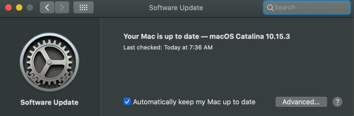 Atualizar macOS