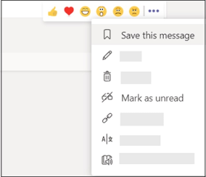 Marquer le message comme non lu Top 15 Microsoft Teams Tips and Tricks You Should Know - Mark Message as Unread