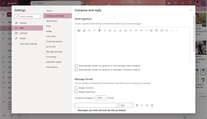 10 Useful Microsoft Outlook Tips and Tricks You Should Know - Create email signature Microsoft Outlook