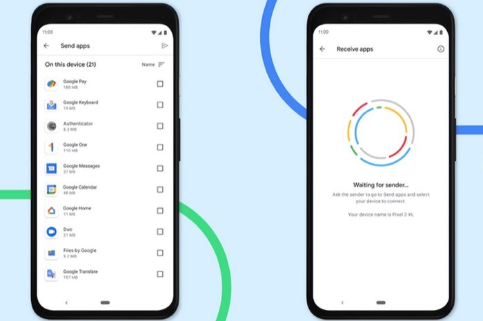 Google Play Store Nearby Share 应用分享 Play Store app sharing with Nearby Sharing