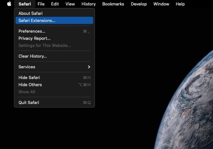 Installing Safari Extensions 