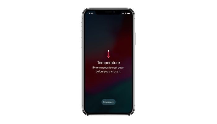 Предупреждение о температуре iPhone iPhone high termperature warning