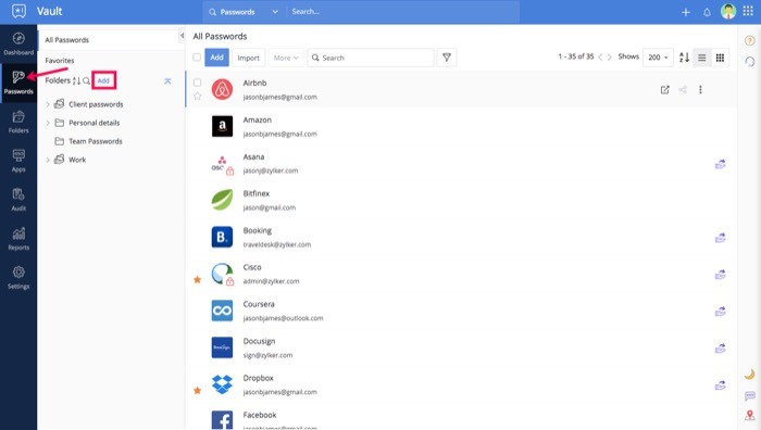 Alternative LastPass gratuite Zoho Vault LastPass alternatives — Zoho Vault
