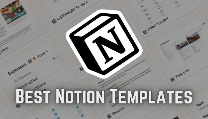 Best Notion templates