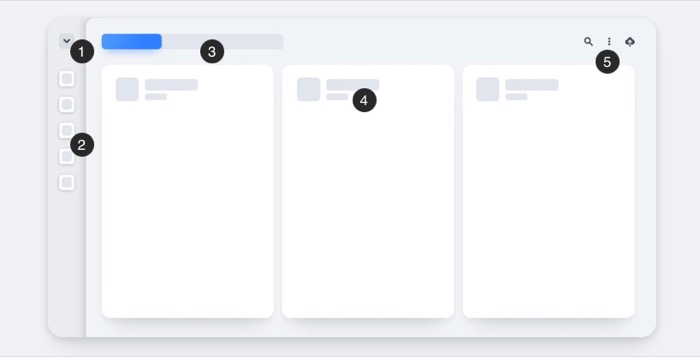 tabEstendi il layout dello spazio tabExtend space layout