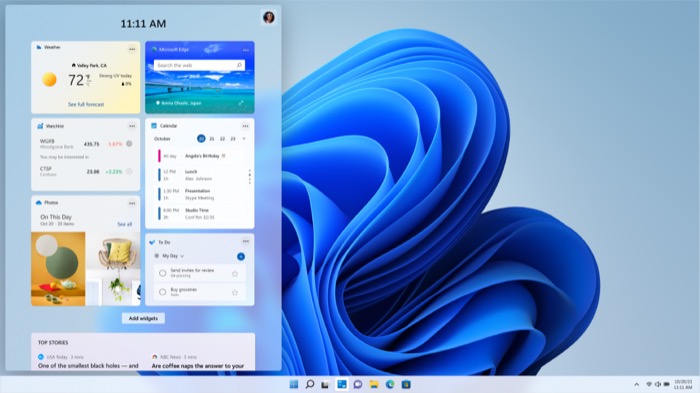 windows 11 widgets