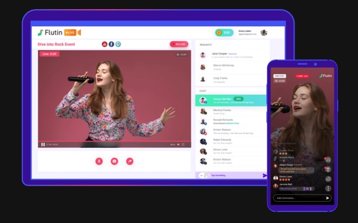 Compatibilidad con el navegador Flutin Live flutin live browser support
