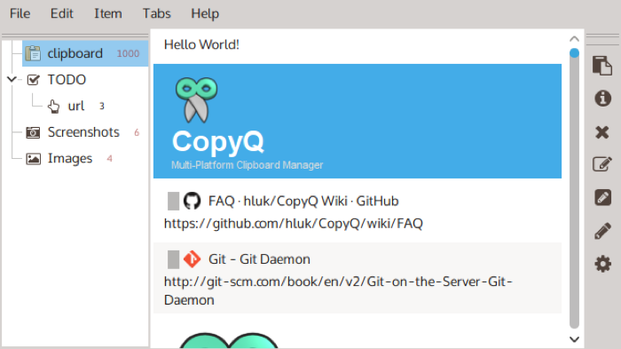 Windows 剪貼板管理器 copyq copyQ Windows clipboard manager