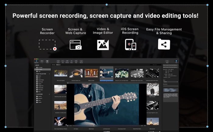 Капто 1 Capto: screen capture and video editing tool