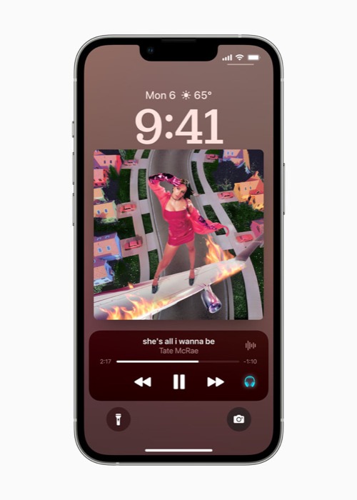 Działania na żywo na ekranie blokady ios 16 ios 16 live activities