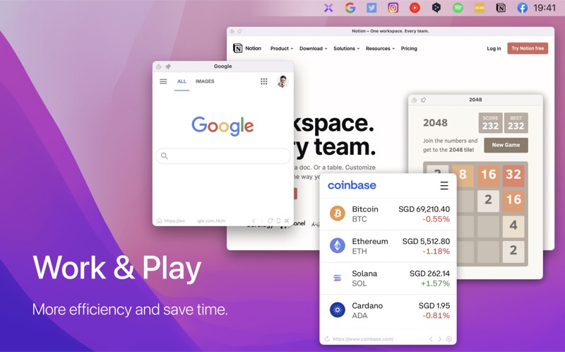 menubar x mac メニューバー アプリ menubarx