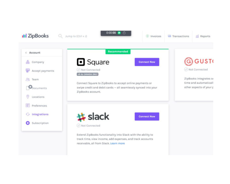 best slack integrations free - zipbooks