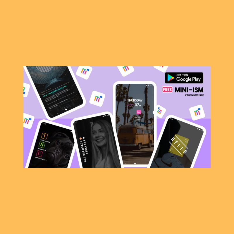 Mini-Ism Widget Pack for KWGT