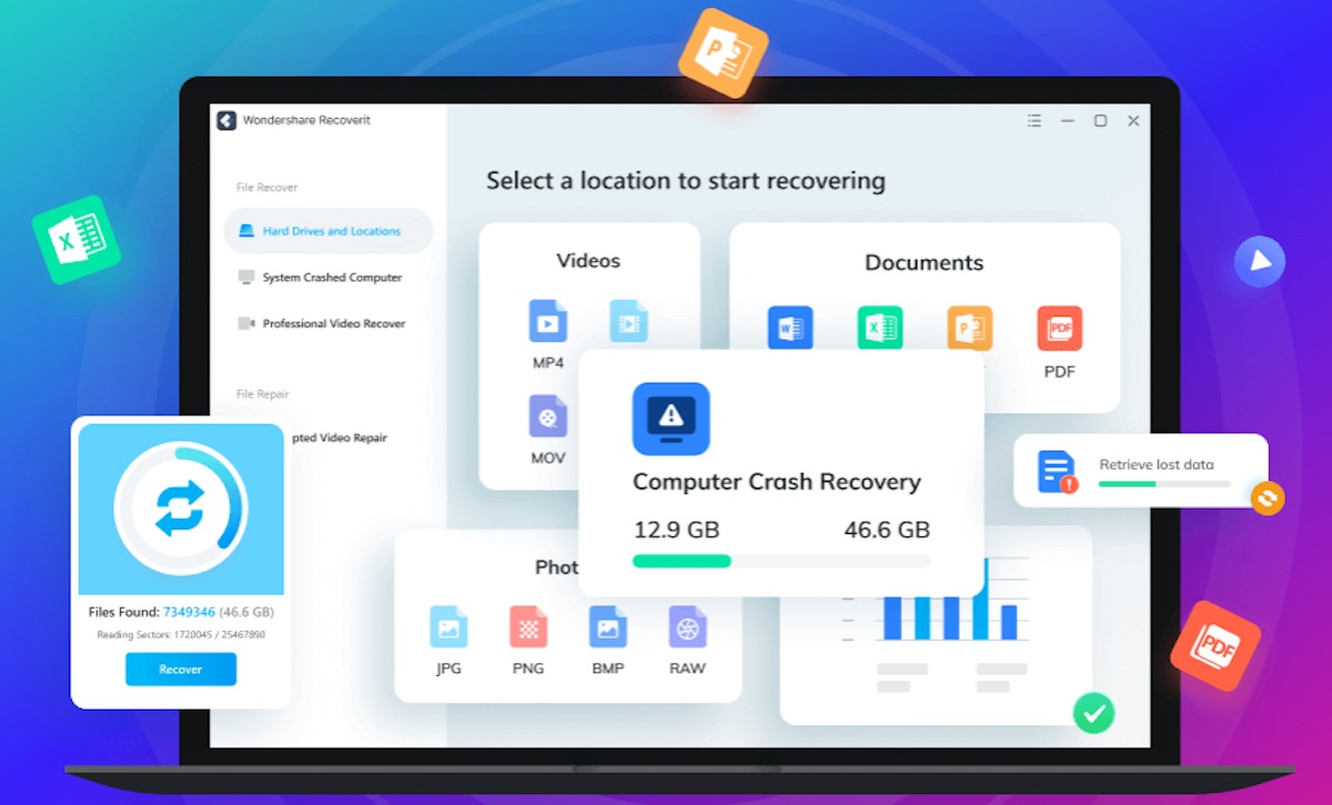 wondershare récupérer wondershare recoverit