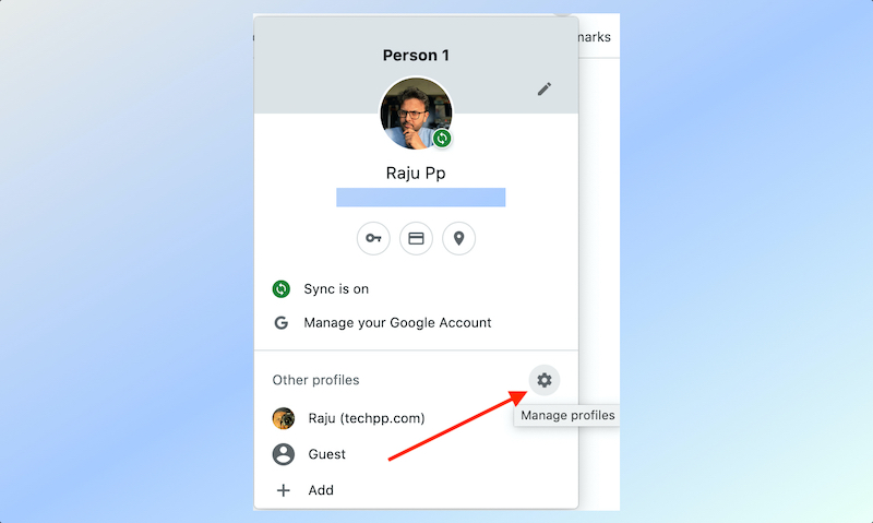 add a new chrome profile