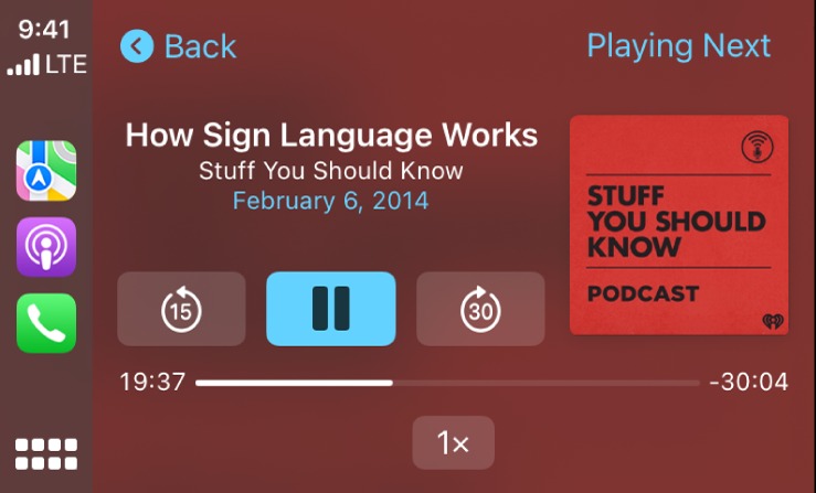 蘋果播客 carplay apple podcasts CarPlay app