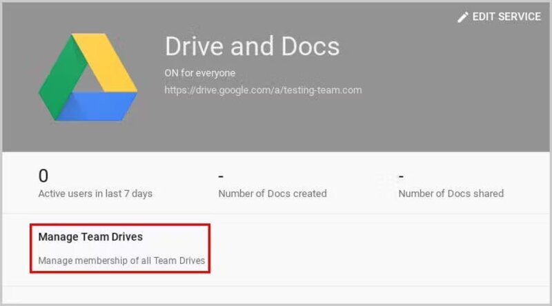 Ripristina i file dal Drive condiviso Restore files from shared drive