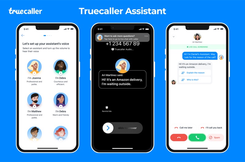 asystent truecaller na iPhonie truecaller assistant on iphone