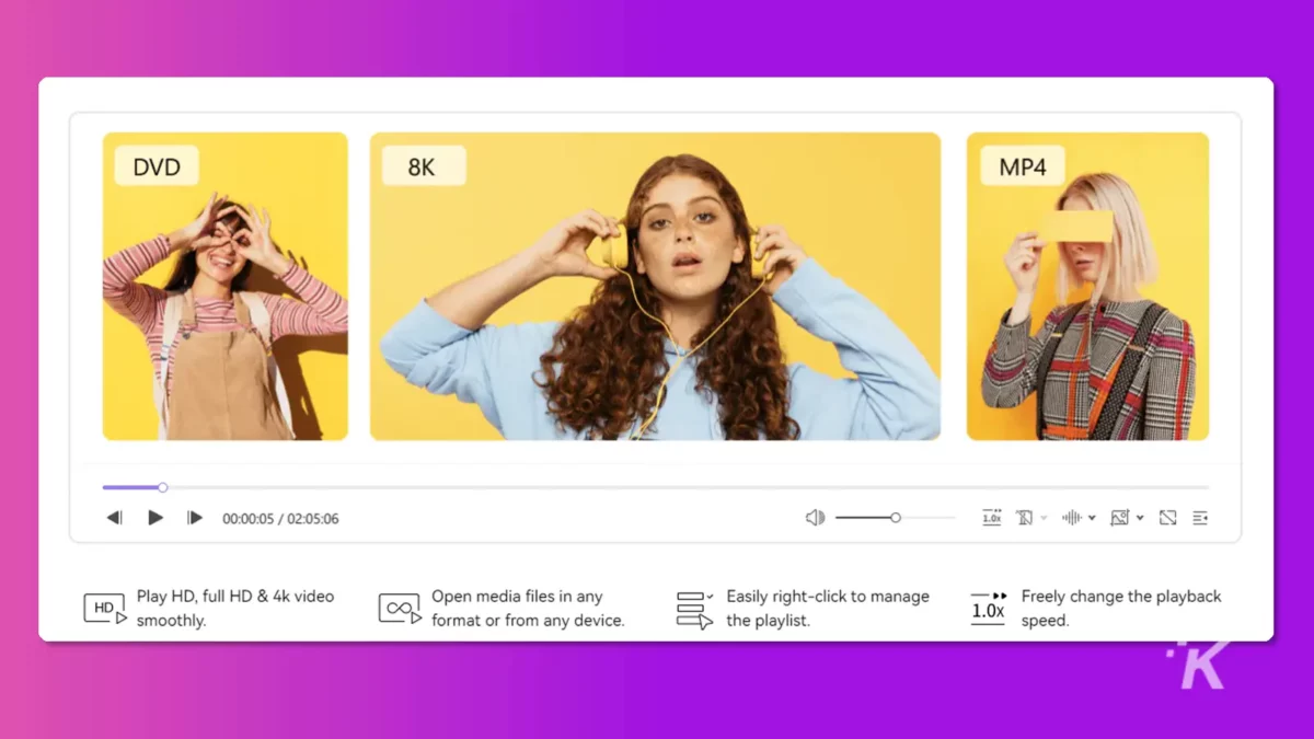 صورة لأطفال يرتدون سماعة رأس في خلفية صفراء Wondershare UniConverter