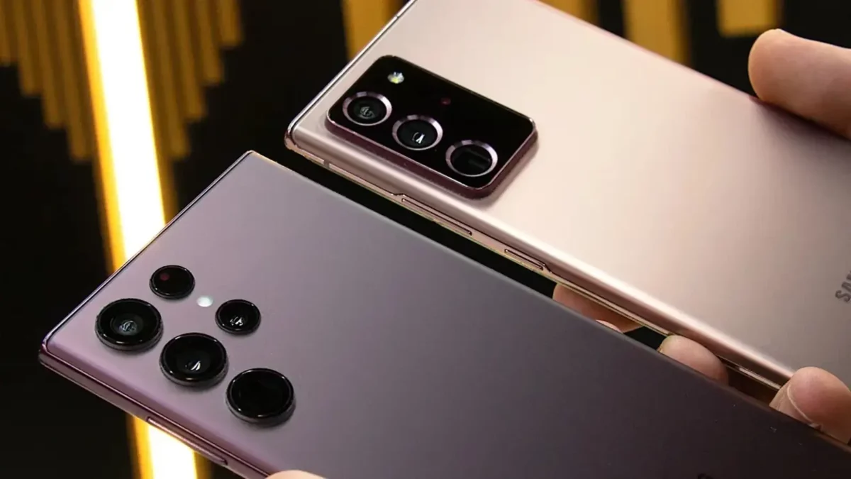 samsung galaxy s23 против s22 бок о бок