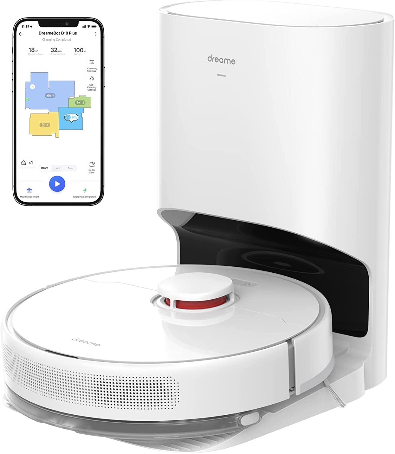 Робот-пылесос Dreametech D10 Plus