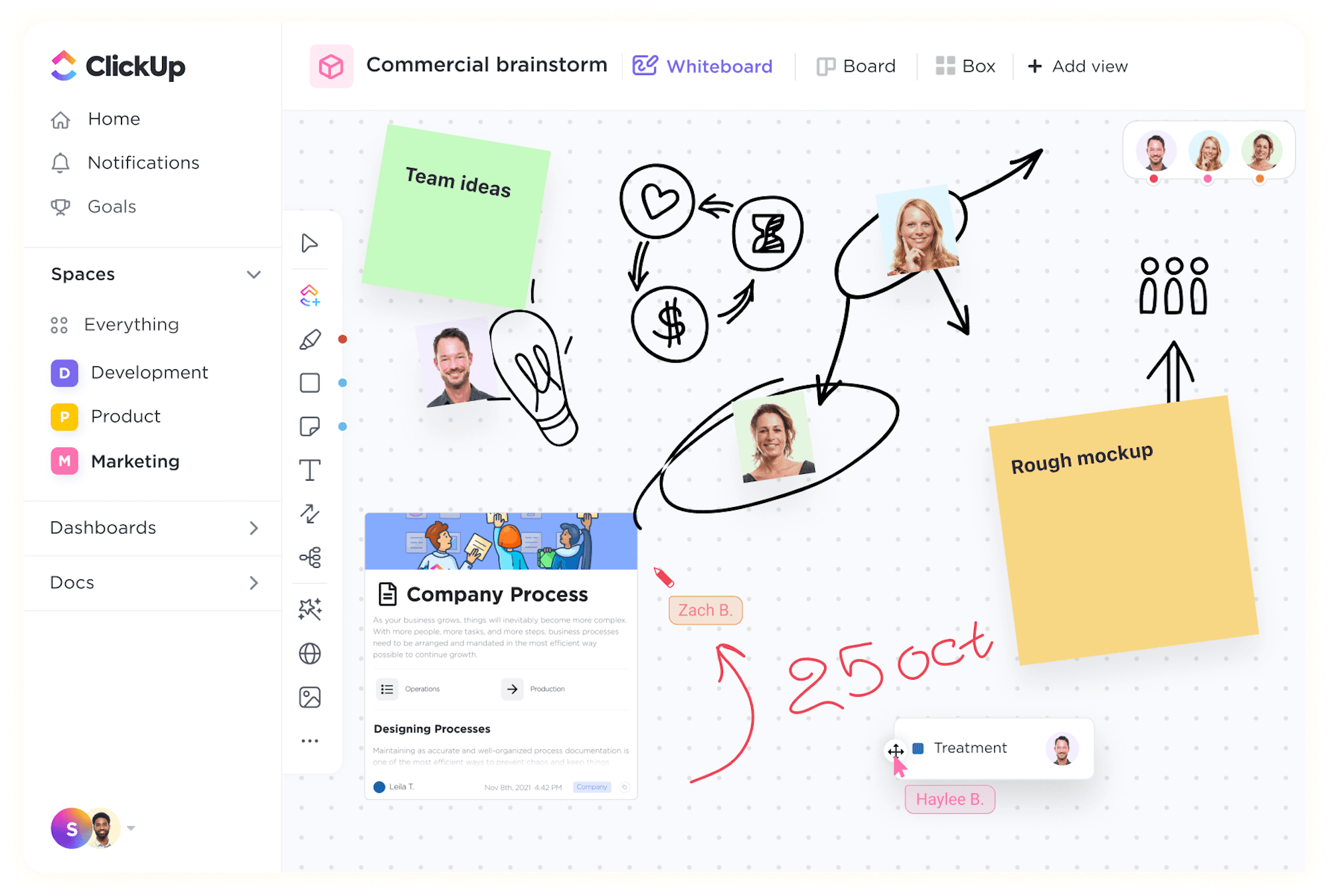curah pendapat klik-up