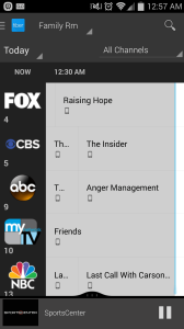 Google Fiber TV-App