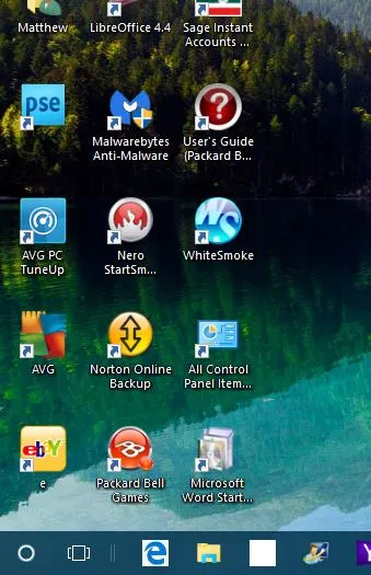 Windows 10 görev çubuğu 11