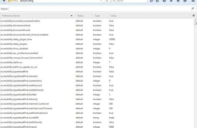 如何使用 About:config 自定義 Firefox