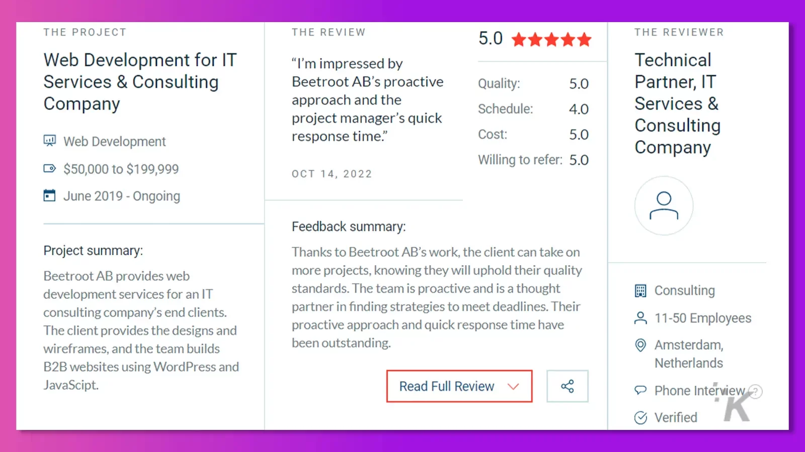 Ringkasan proyek Beetroot AB dengan Vue.js