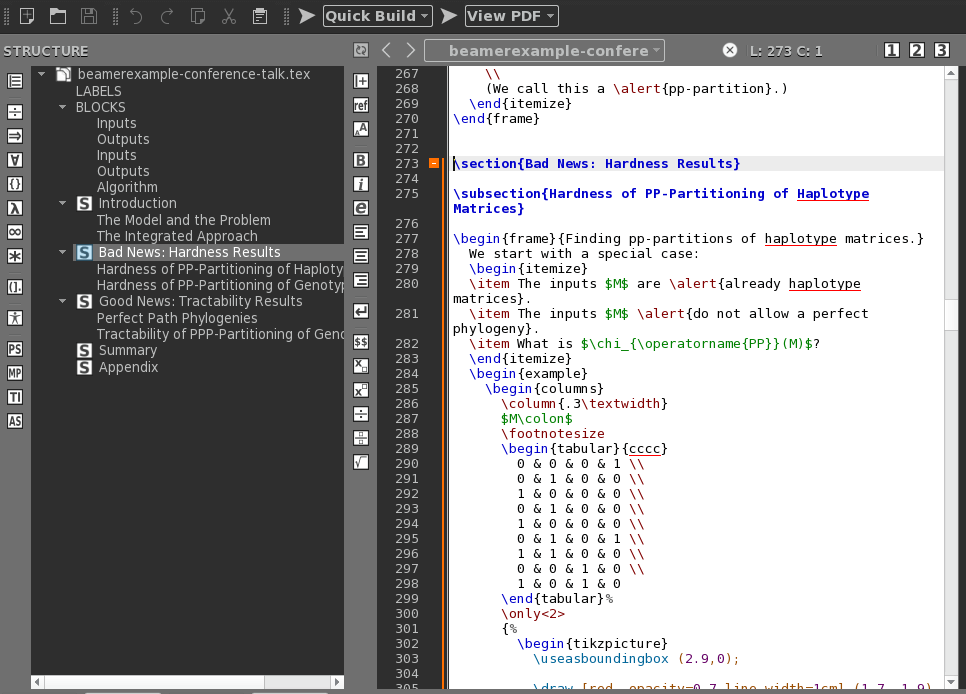TeXmaker - Editor LaTex terbaik