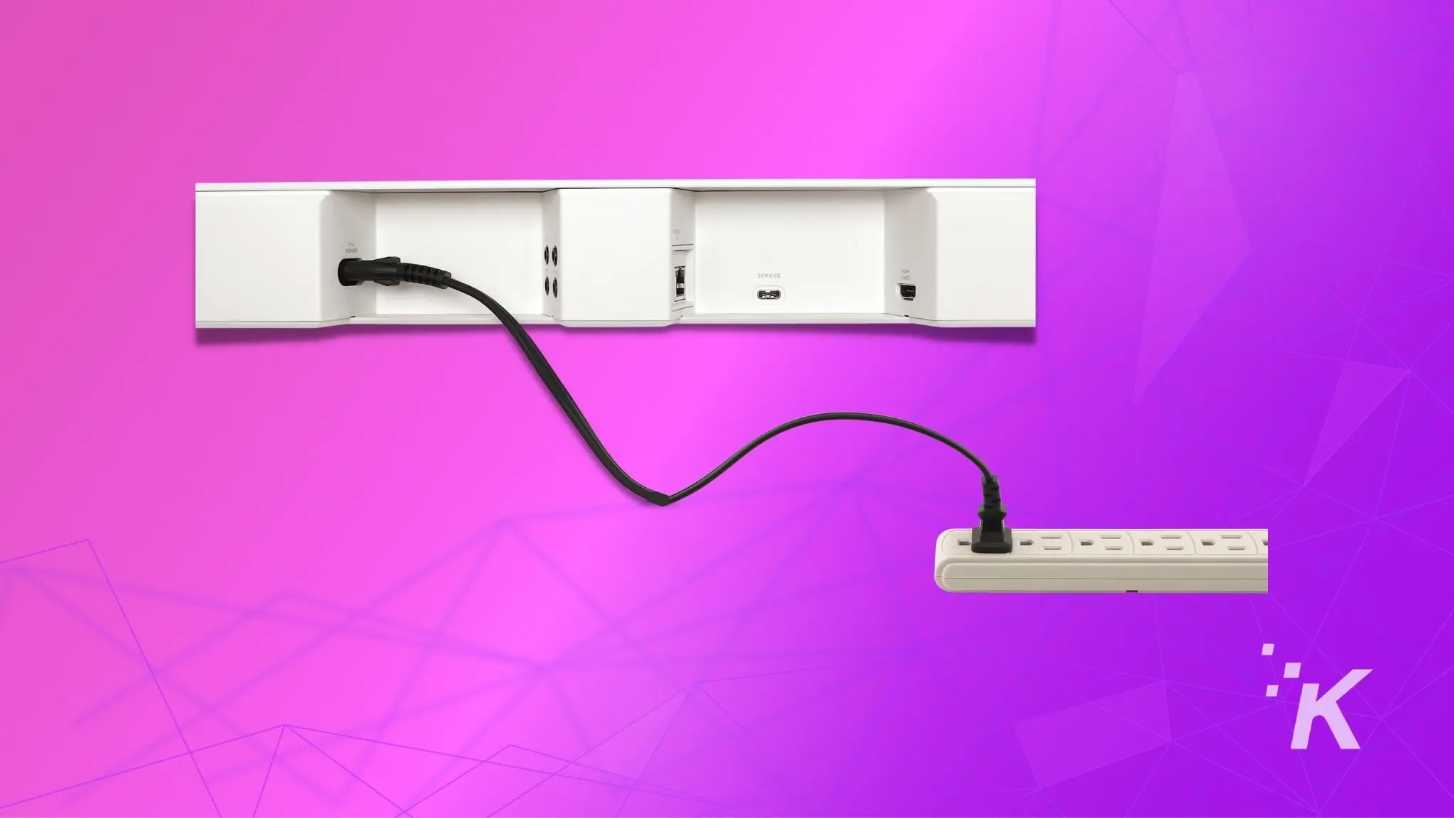 ถอดปลั๊ก Soundbar ออกจากเต้ารับ