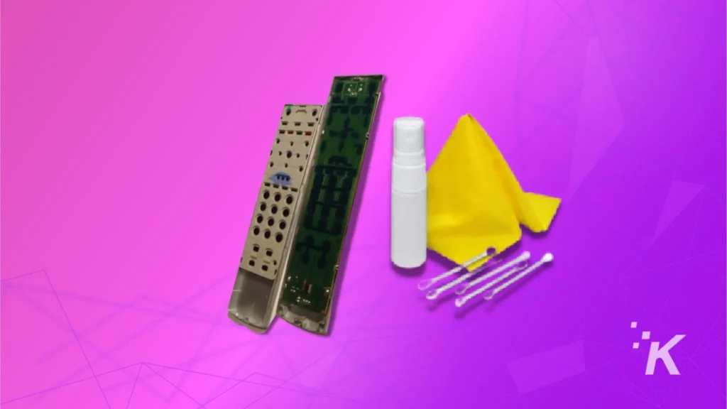télécommande tv et nettoyage