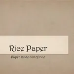papier de riz