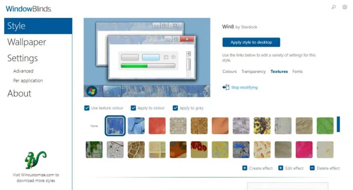 thèmes Windows8