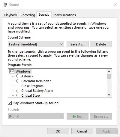 thèmes Windows3