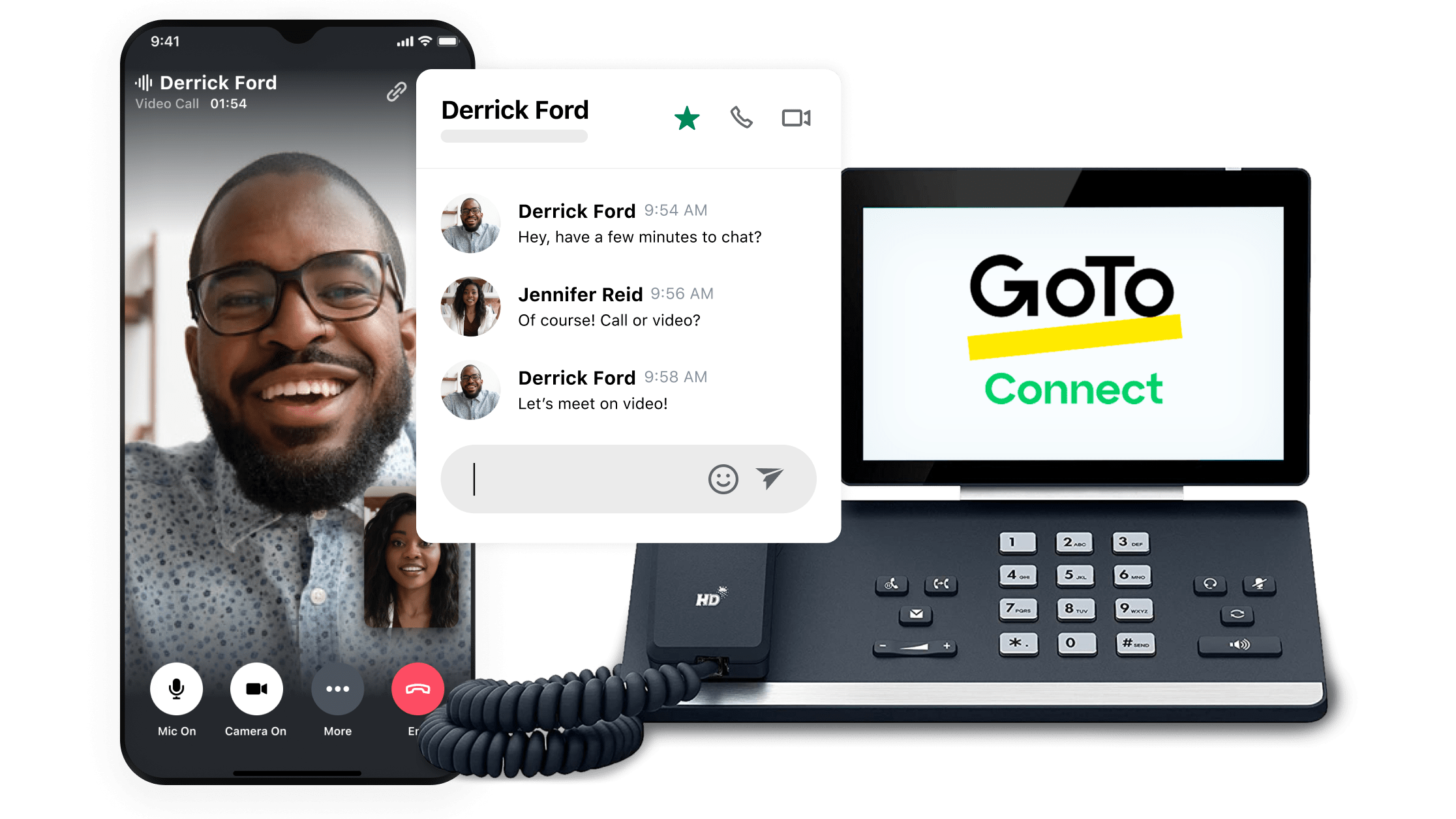 GoTo Connect İş telefonu sistemi