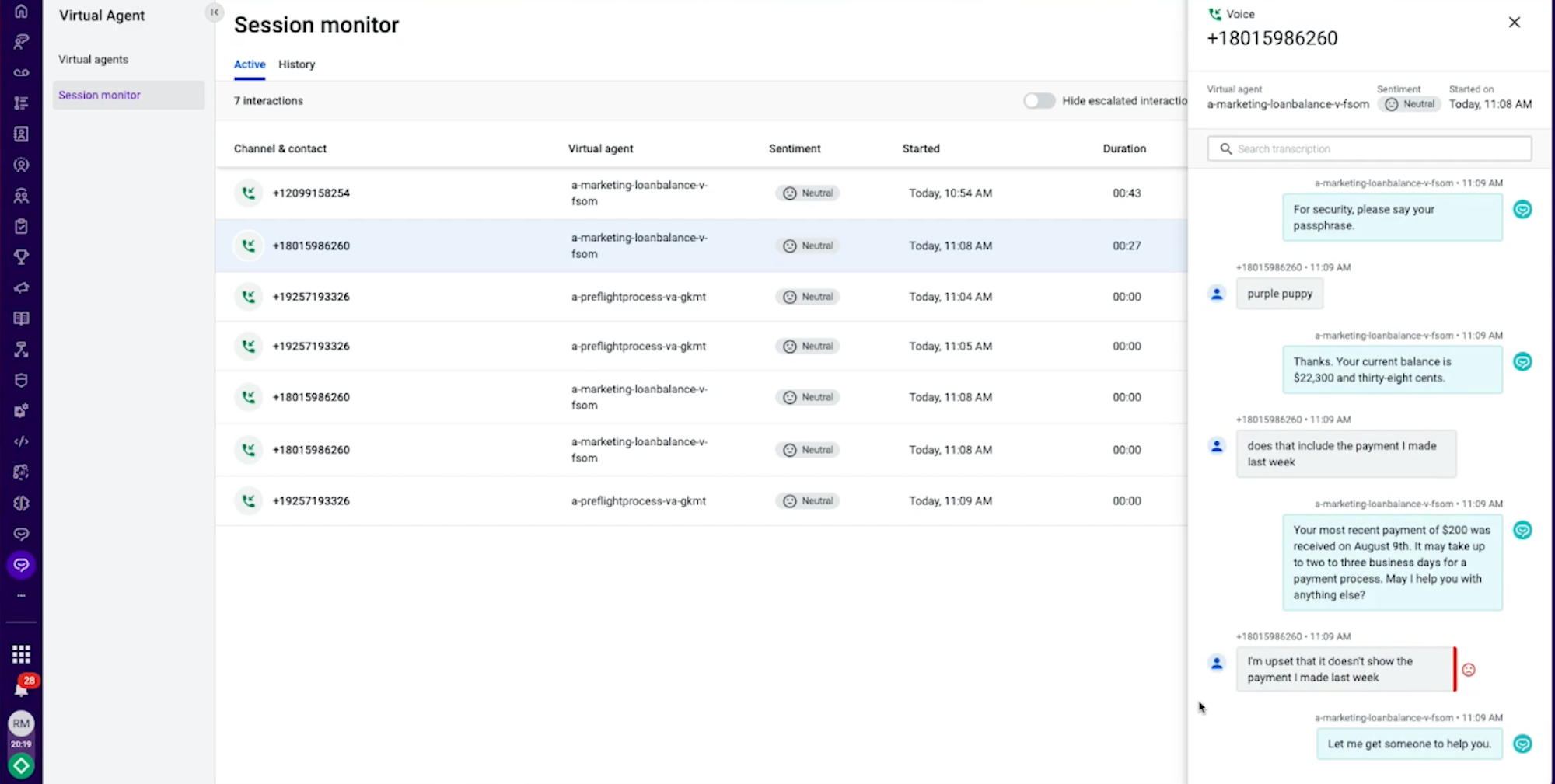 talkdesk 仮想エージェント