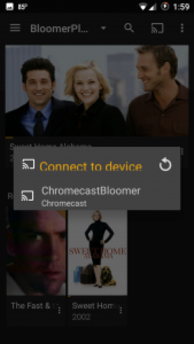 Hubungkan ke perangkat Chromecast