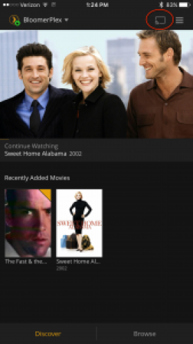 Plex rumah iOS