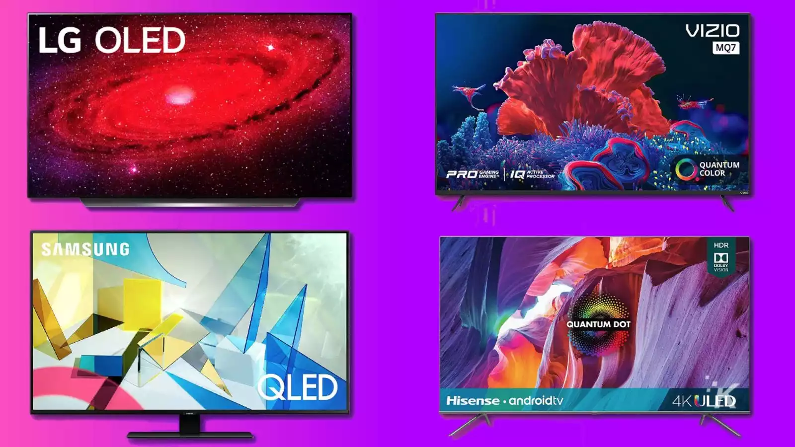 بيع أجهزة التلفاز الذكية المجددة من Woot (تلفزيونات LG و Samsung و Sony)